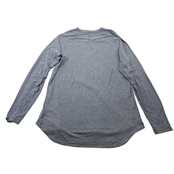 LULULEMON Men's XL Metal Vent Tech Long Sleeve Round Hem Tee Shirt Top - Picture 2 of 3